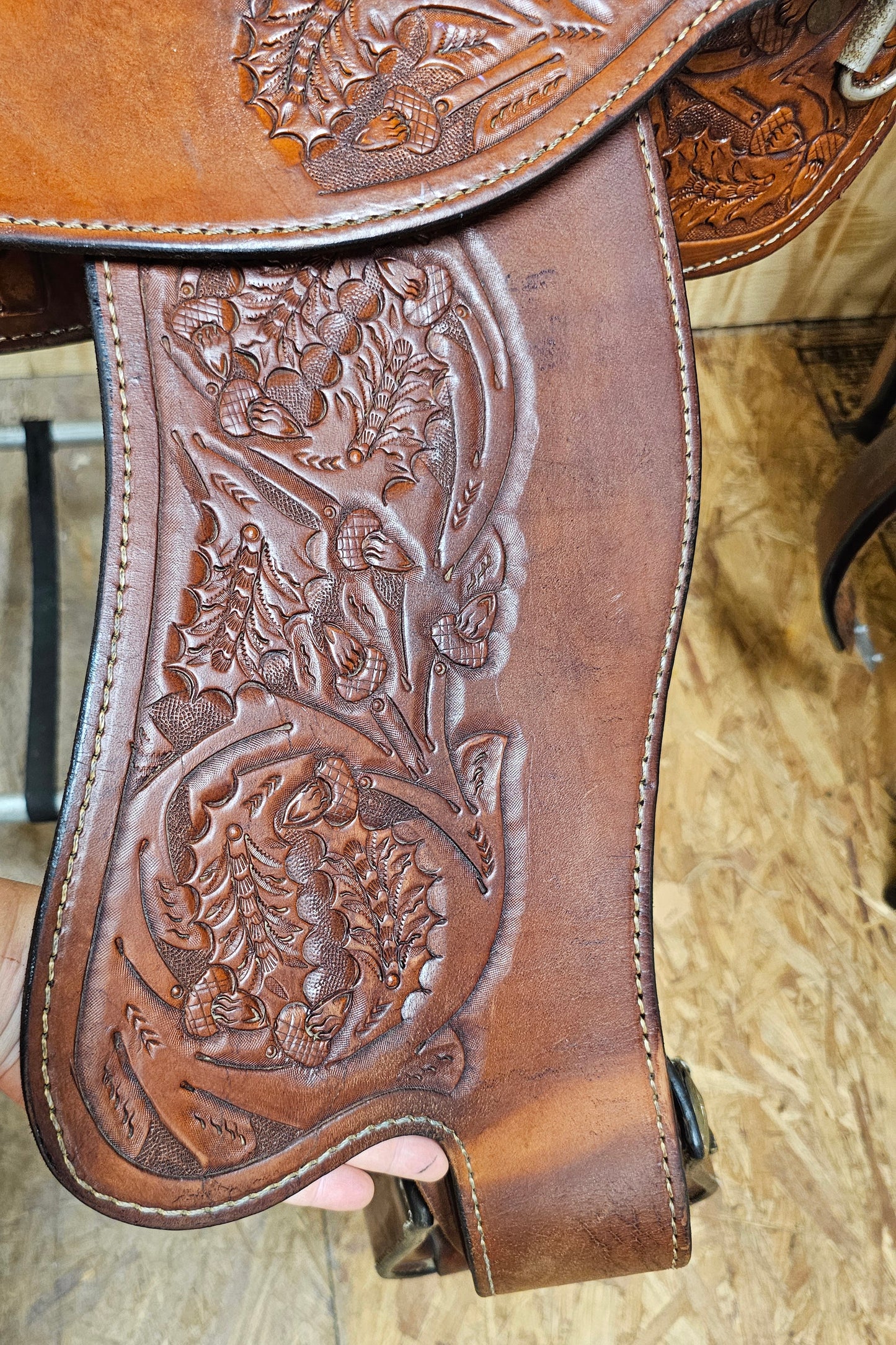 16" Silver Royal Show Saddle