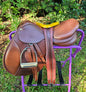 17.5" Collegiate Convertible Close Contact Saddle