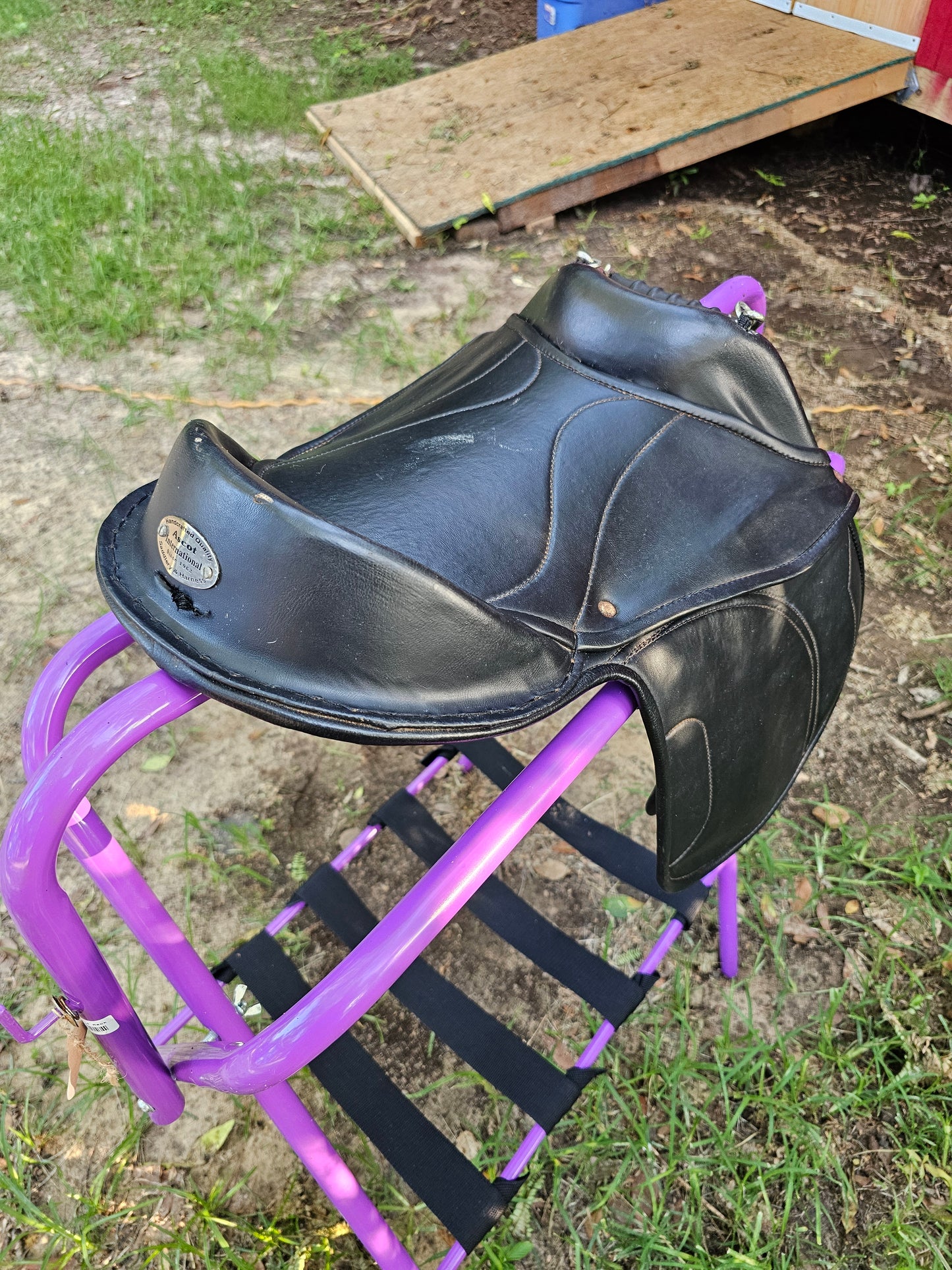 12″ Youth Leadline Economy Saddle By Ascot