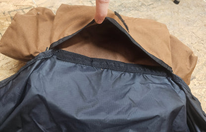 Cashel Saddle bag with integrated rain cover