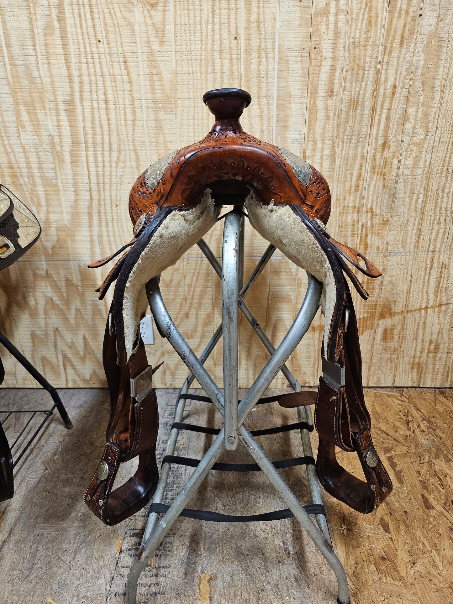 16" Silver Royal Show Saddle