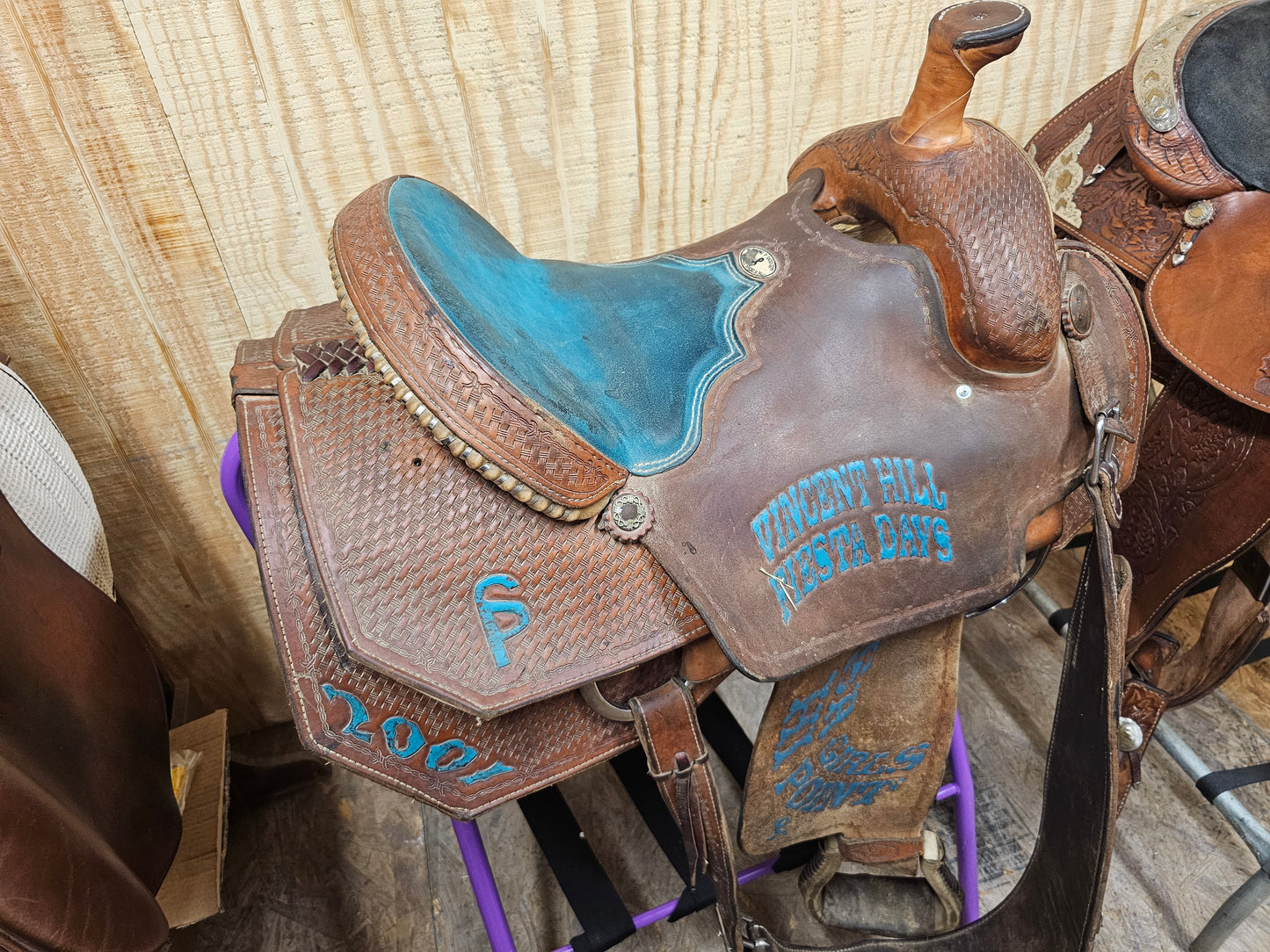 15" Running P Roping Trophy Saddle