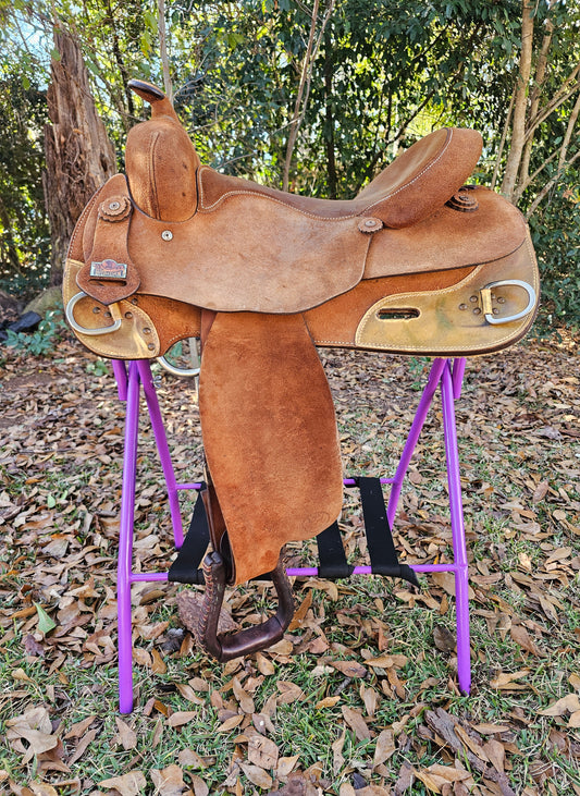 16" Bighorn Reining Trainer Saddle 858 used