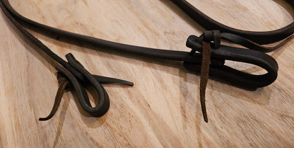 New 7' supple Roper/Barrel Reins, Harness leather