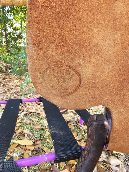 16" Bighorn Reining Trainer Saddle 858 used