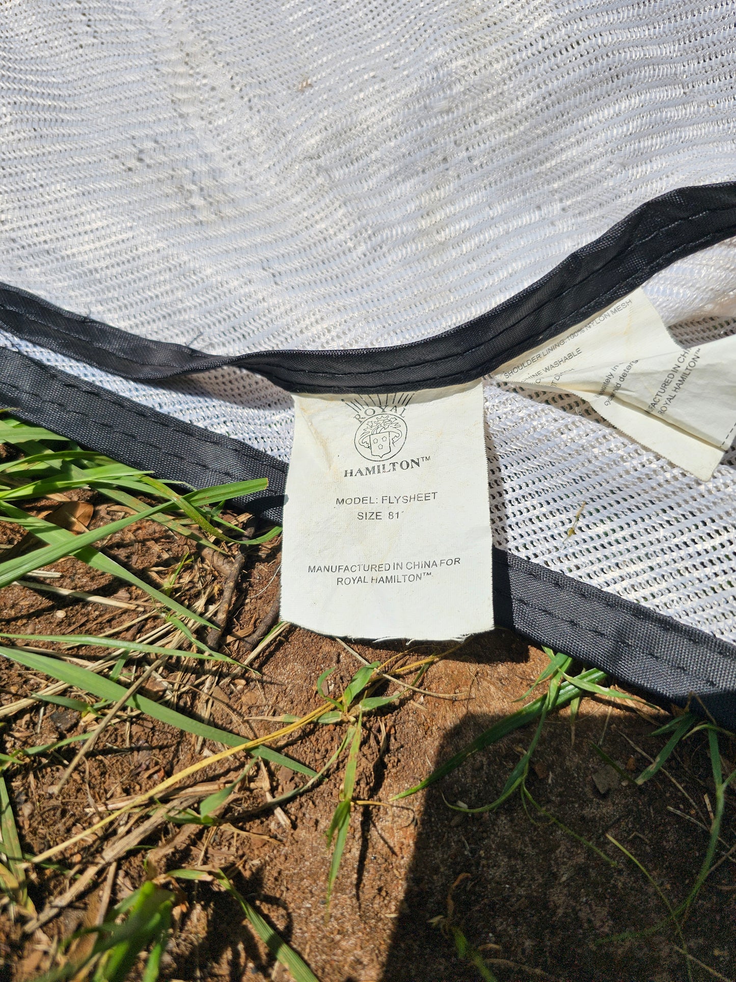 81" Hamilton Fly Sheet used