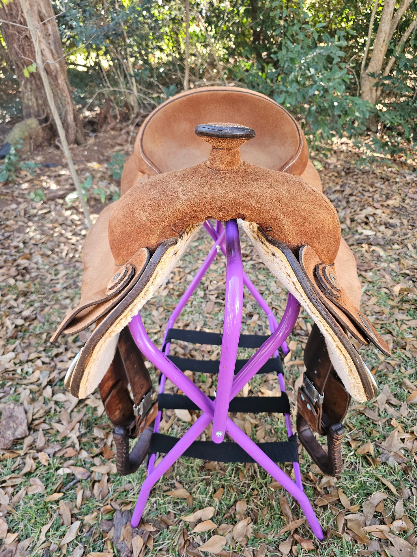 16" Bighorn Reining Trainer Saddle 858 used
