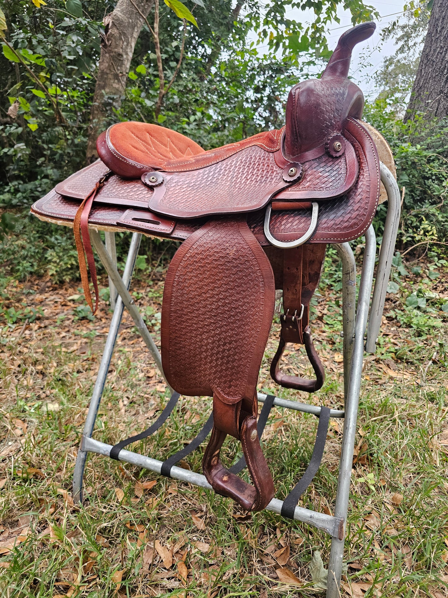 15" Dr J Western Pony Saddle