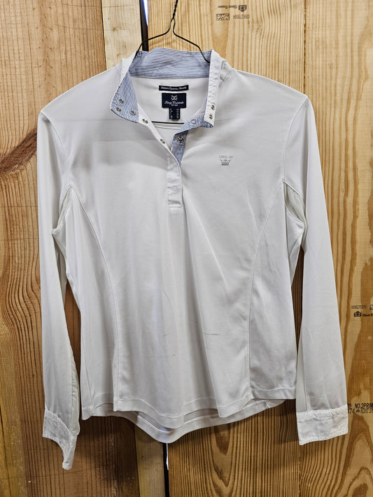 White Mesh Show Shirt size 14