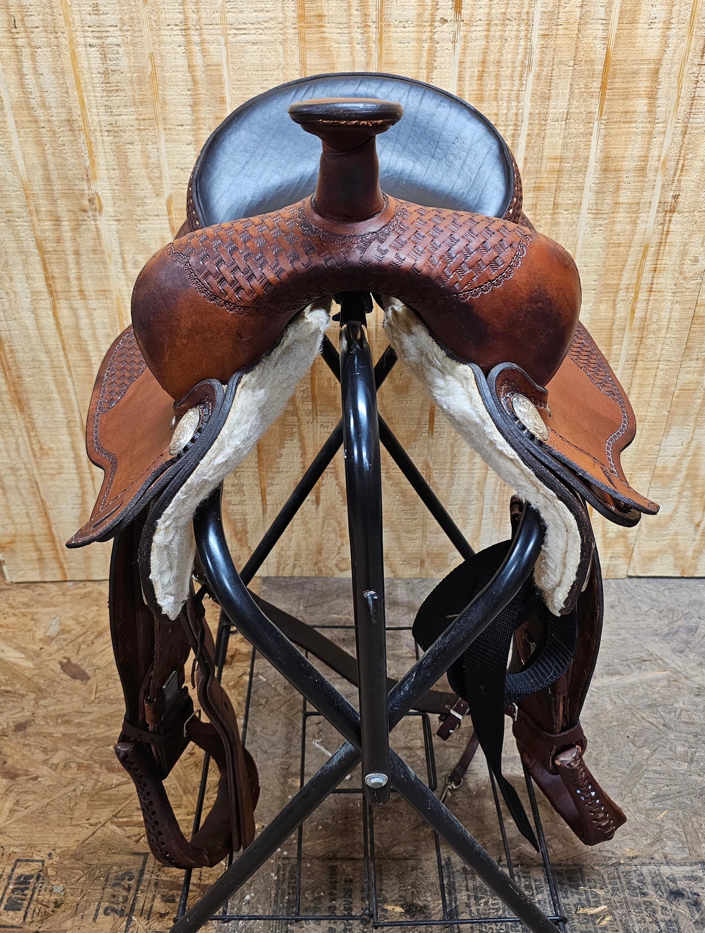 14.5" Western Trail Saddle Set used