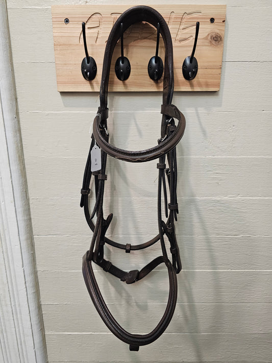 HDR fancy stitched raised hunter headstall