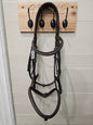 HDR fancy stitched raised hunter headstall