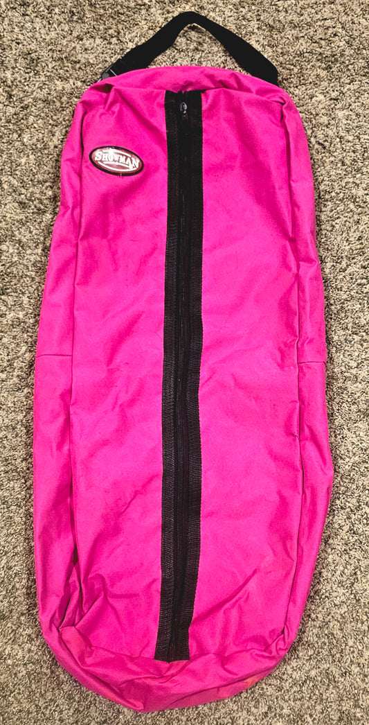 Hot pink bridle bag