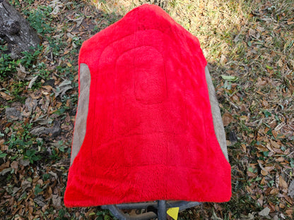 Red pony saddle pad used