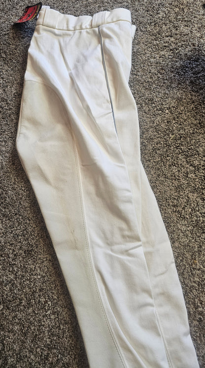 NWT Iris Bayer White german breeches 24L