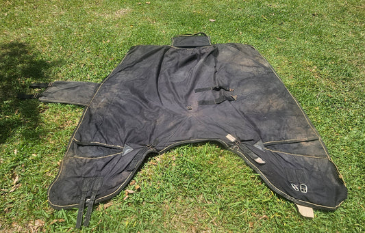 74" Schneider's V-Free Adjustable neck Horse blanket used