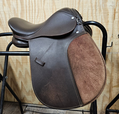 14" English Youth Saddle barely used