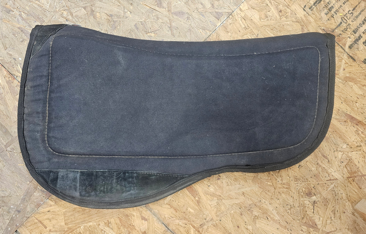 Reinsman Black TackyToo Contoured Saddle Pad used